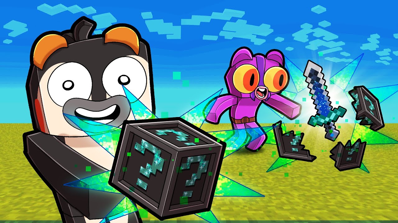 Scramble Craft INFINITY Lucky Blocks! (Minecraft)