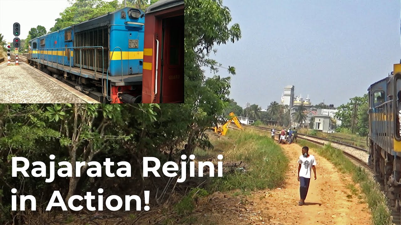 Train Number 4085 Rajarata Rejini Colombo Fort to Vavuniya in Sri Lanka Railways