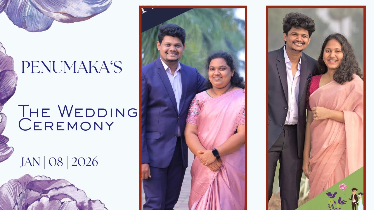 🔴 PENUMAKA'S  HOLY MATRIMONY || 08th - JAN 2026 #wesleymedia_9441601185