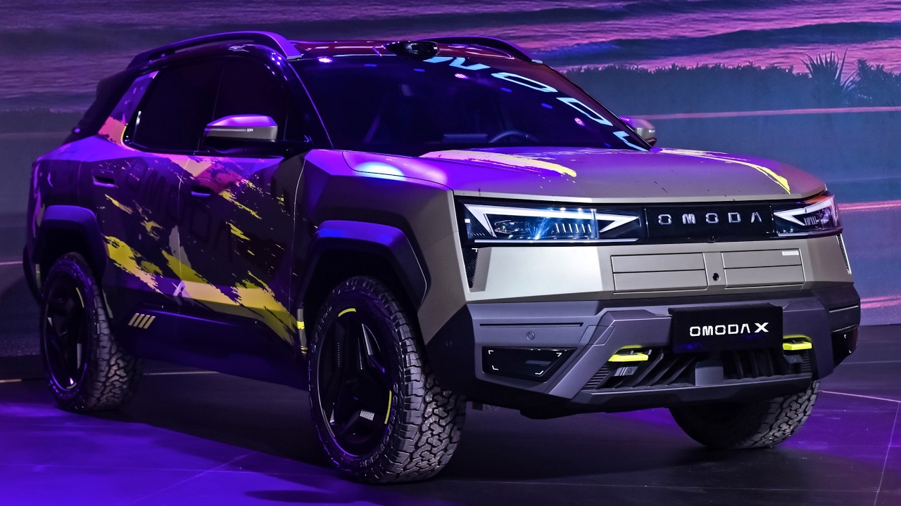 Концепт OMODA X | Полная презентация