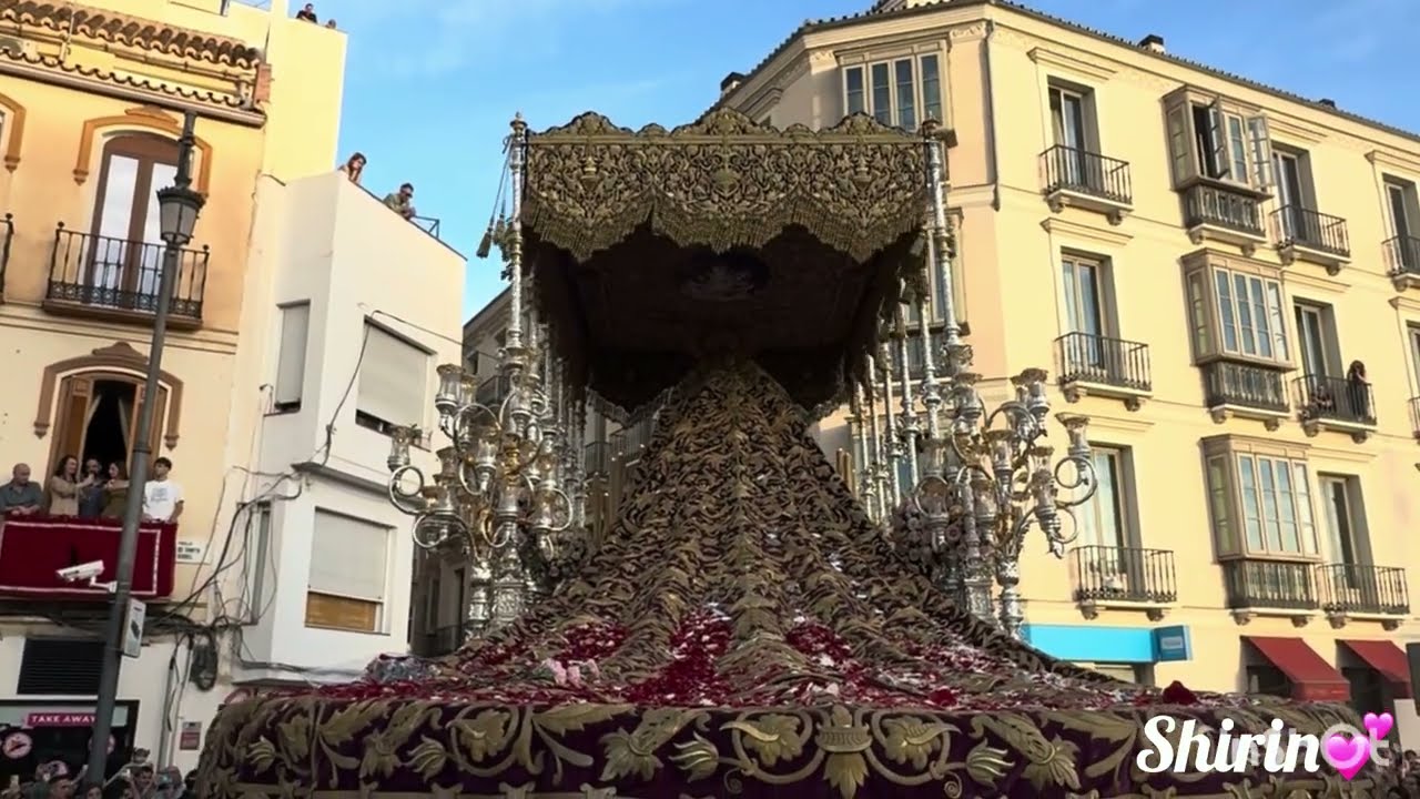 Procesiones en M&aacute;laga  Virgen de la Oliva y Virgen de la Trinidad 25 de octubre 2025 