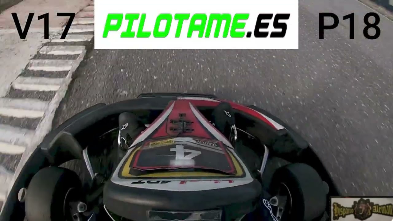 KARTING4T KARTPETANOS 2025 KARTPETANIA 80VUELTAS TRAZADO RACE HISPANO ALEMAN RACING TEAM J PALOMEQUE