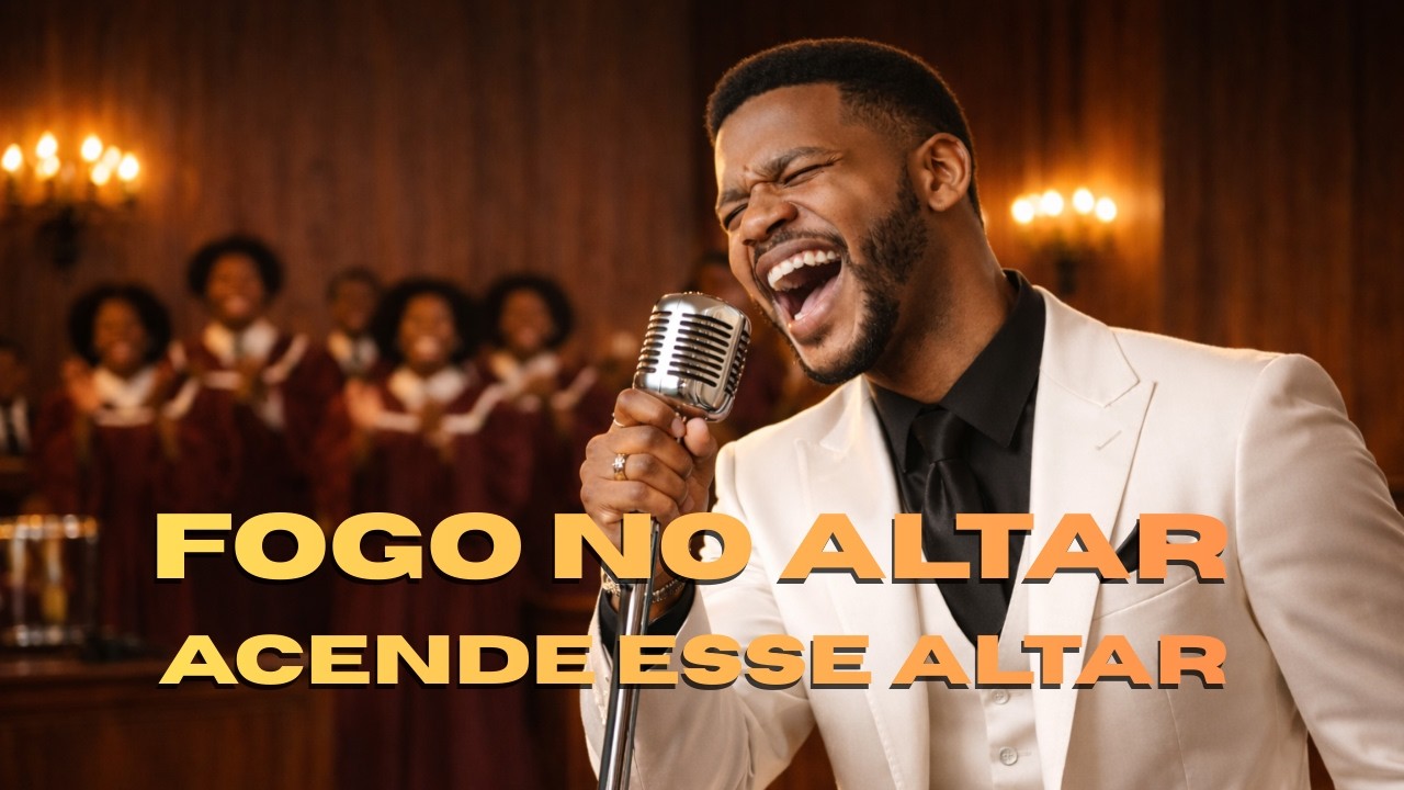 Fogo no Altar 🔥🙏 | Louvor Groove Soul Gospel Poderoso
