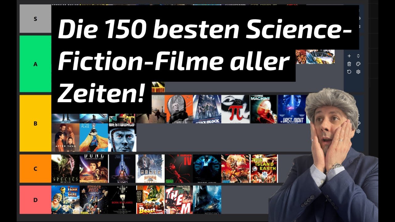 Tier-List: Die 150 besten Science-Fiction-Filme aller Zeiten! | Teil 1