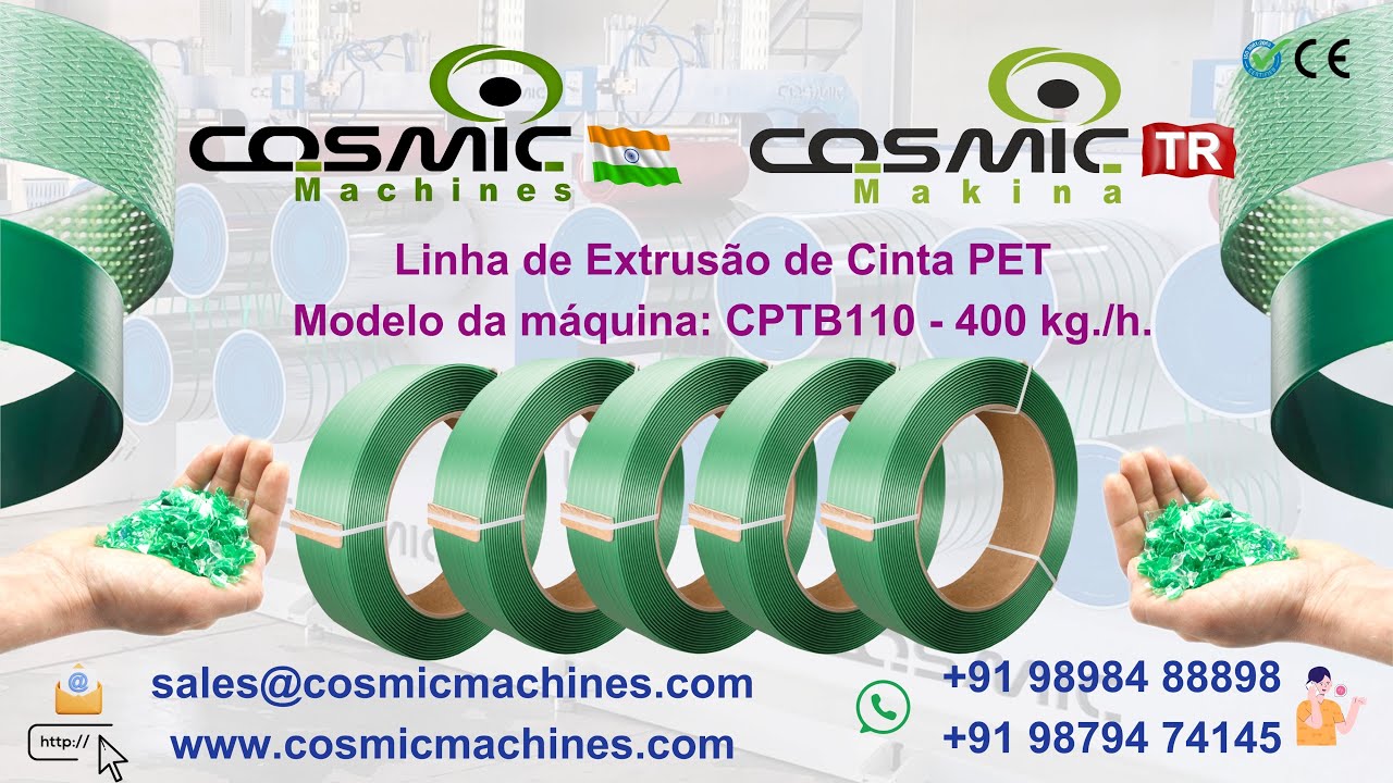 Fitas De Arquear Em PET