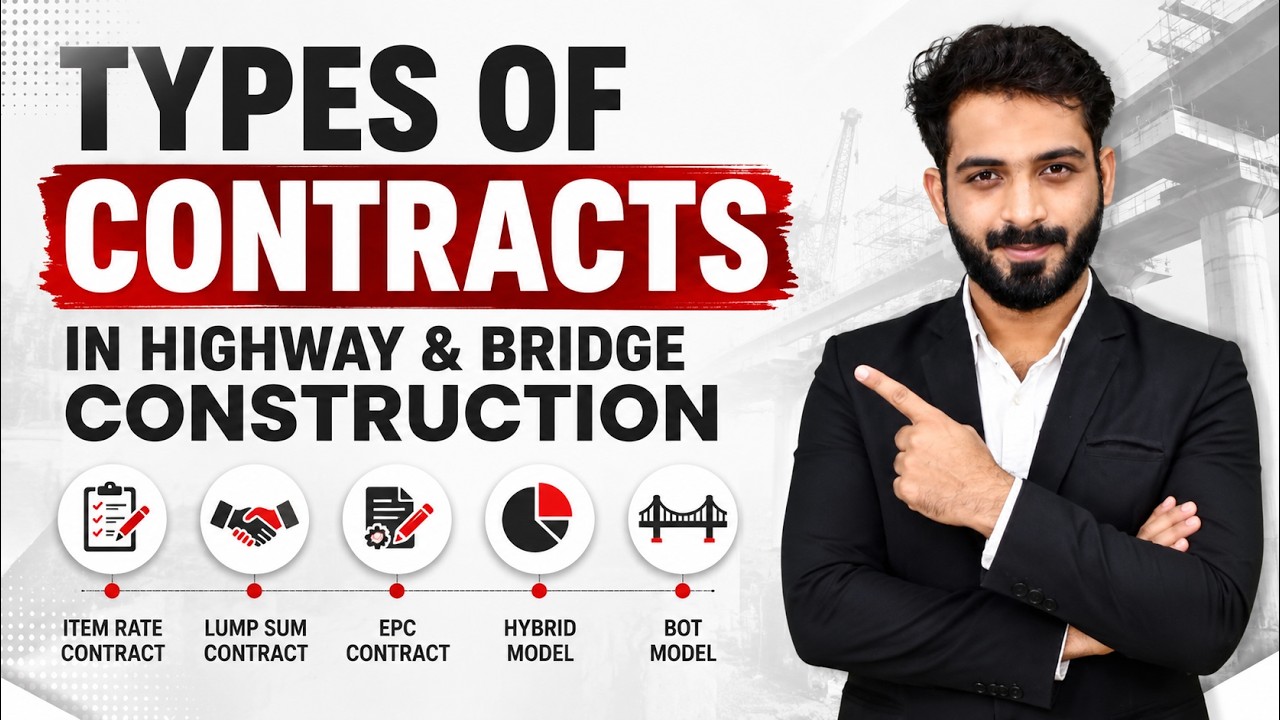 Highway Construction Contracts Explained | EPC, BOT, HAM Model & Tender Process 2026