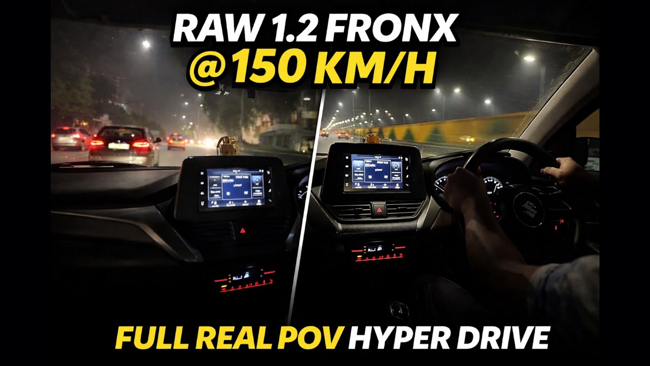 Suzuki FRONX 1.2 Petrol Hyper Drive | Brutal Cuts at 150 KMPH | 0-100 Acceleration 