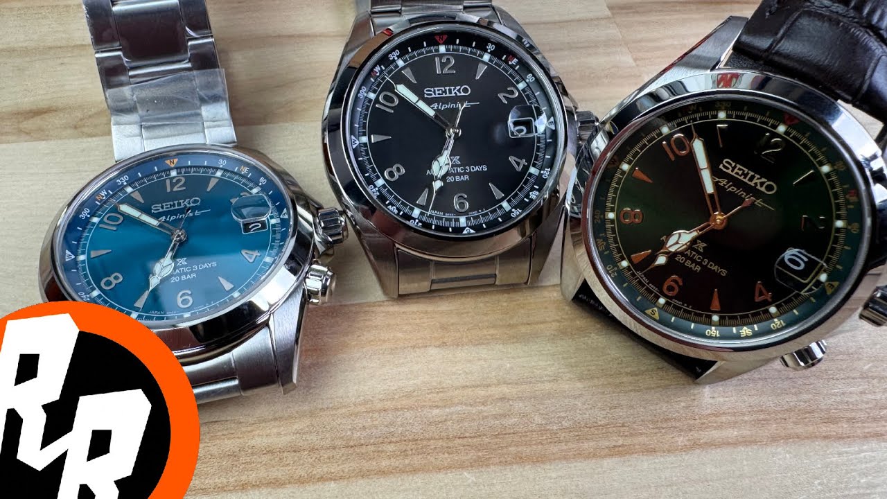 Seiko Alpinist SPB503, SPB505 и SPB507 (часы Trifecta)