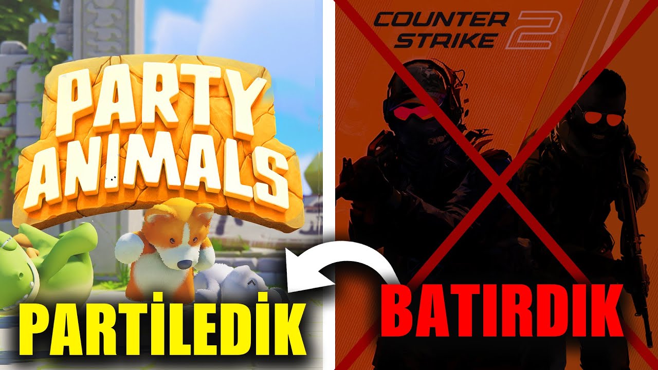 💩 B.K GİBİ CS2 OYNADIK AMA ARDINDAN GÜZEL PARTİLEDİK 😃
