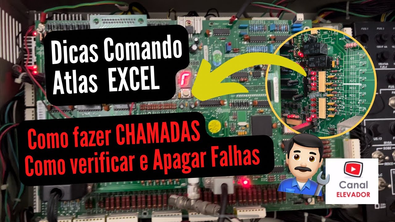 Dicas básicas -Comando EXCEL Atlas | ELEVADOR