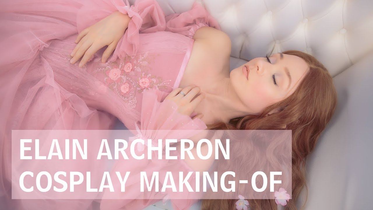 A COURT OF THORNS & ROSES | Elain Archeron Cosplay Making-of