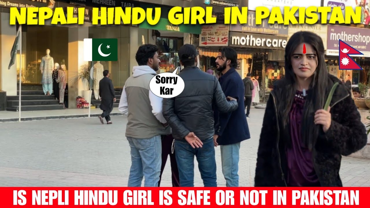 Nepali Hindu Girl In Pakistan 🇵🇰 | How Pakistani Treat Nepali Guest In Pakistan  Social Experiment|