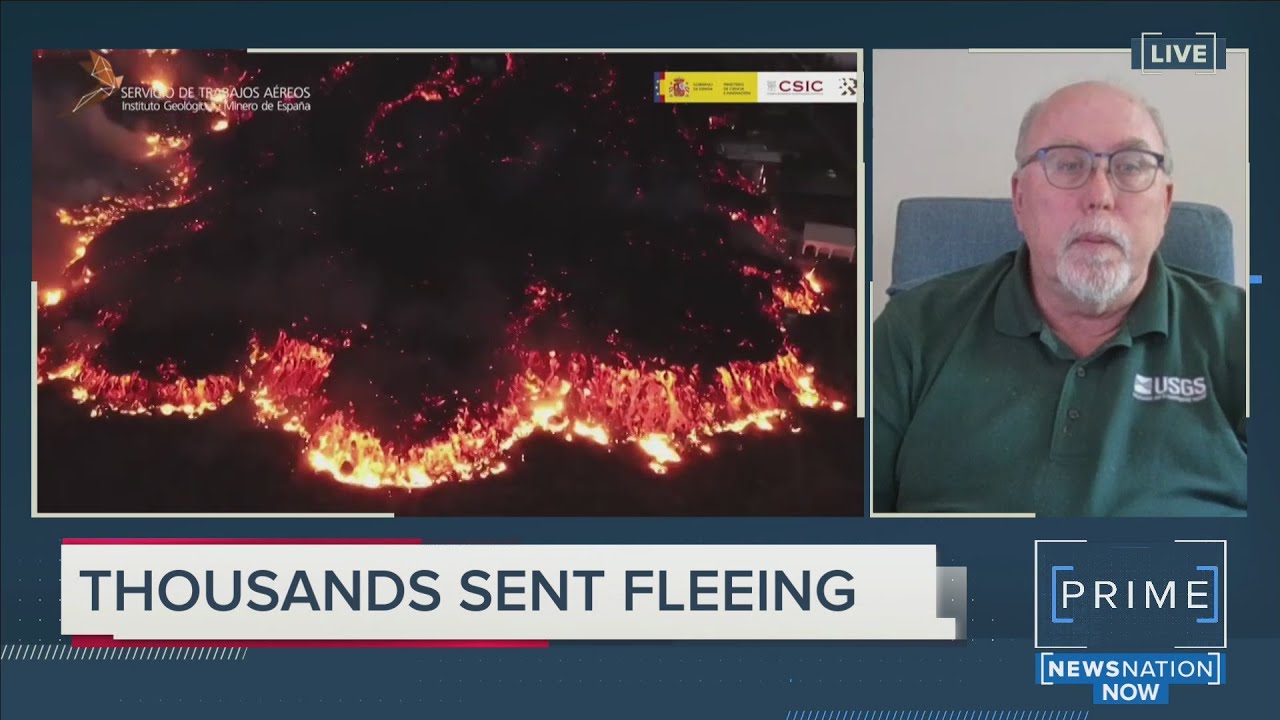 Islanders flee Spanish volcano