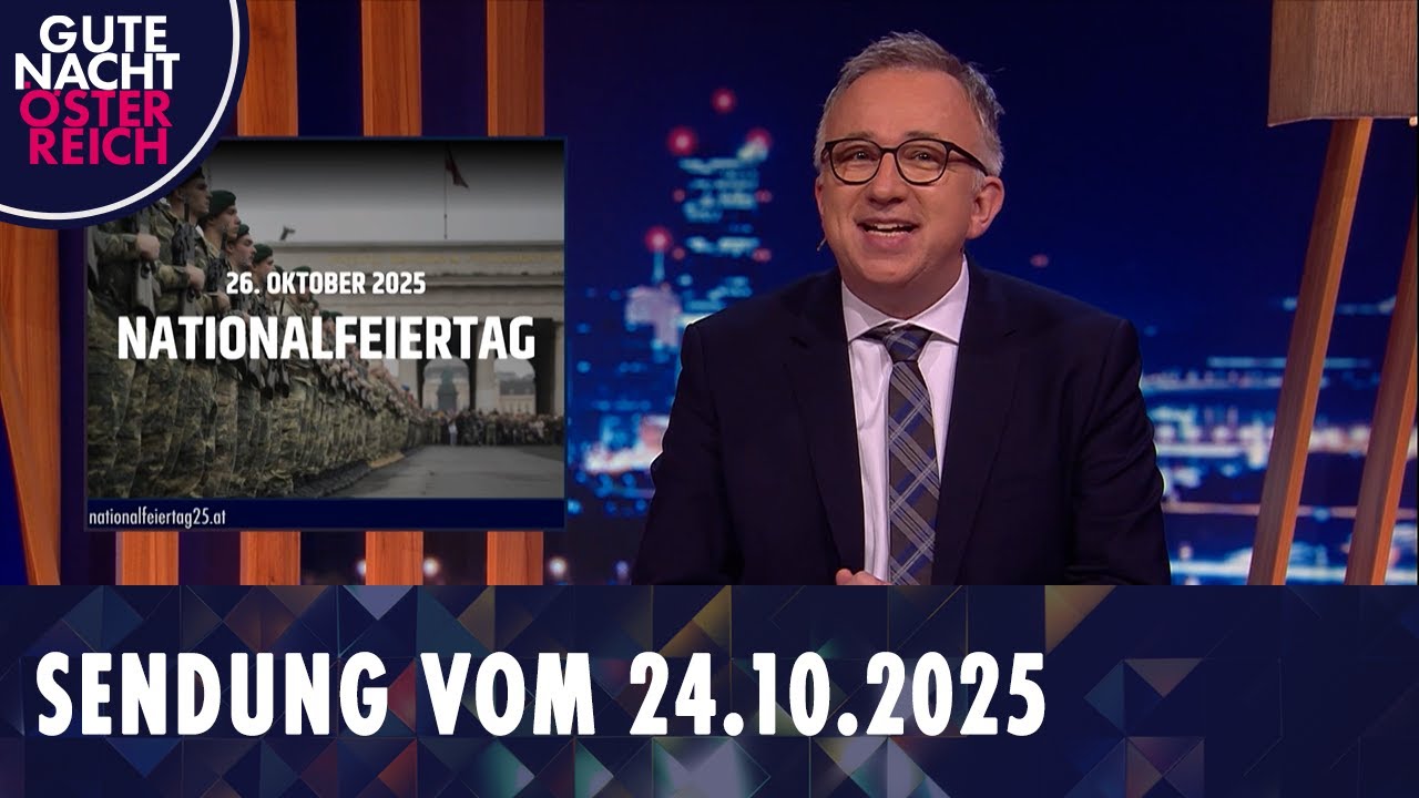 Gute Nacht Österreich mit Peter Klien vom 24.10.2025