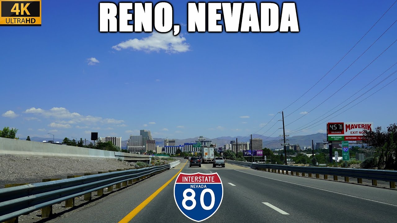 Interstate 80 East: Reno to Fernley, Nevada