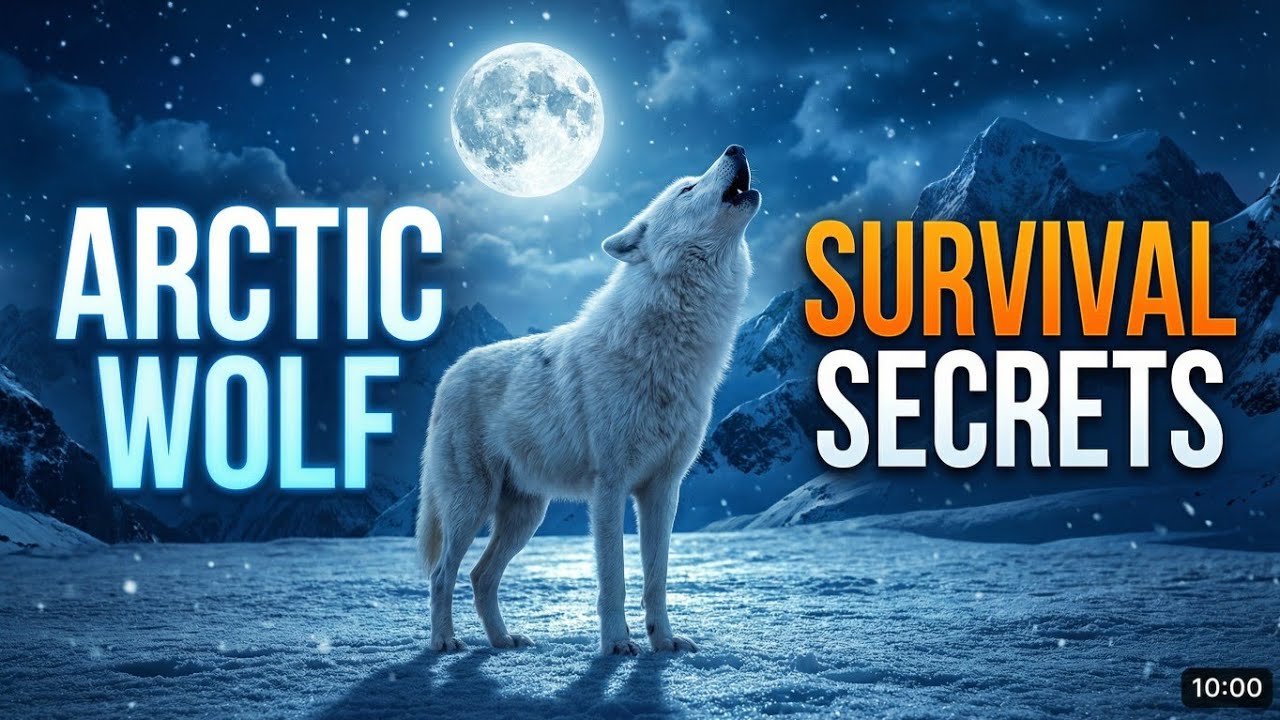 How Arctic Wolves Survive Extreme Cold | Survival Secrets Revealed