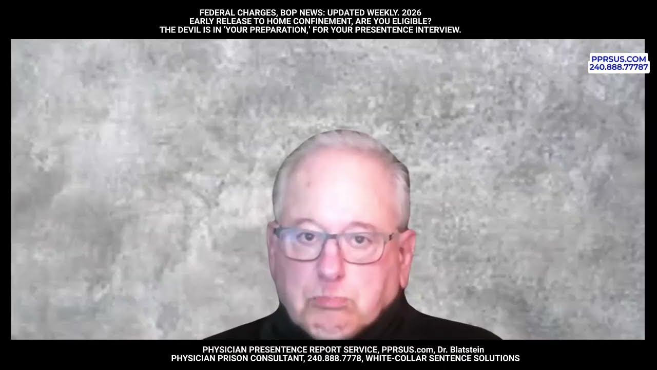 FEDERAL PRISON NEWS Pt 2, 1-3-2026