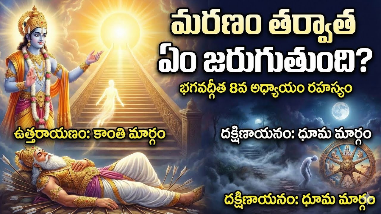 మరణం తర్వాత ఏం జరుగుతుంది? భగవద్గీత ఏం చెబుతోంది?