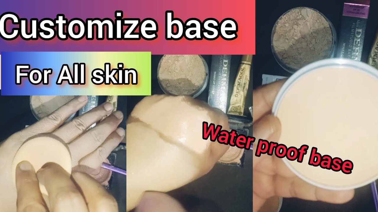 customize party base in summer/foundation mixing base/affordable base/shanzeh tips & tricks