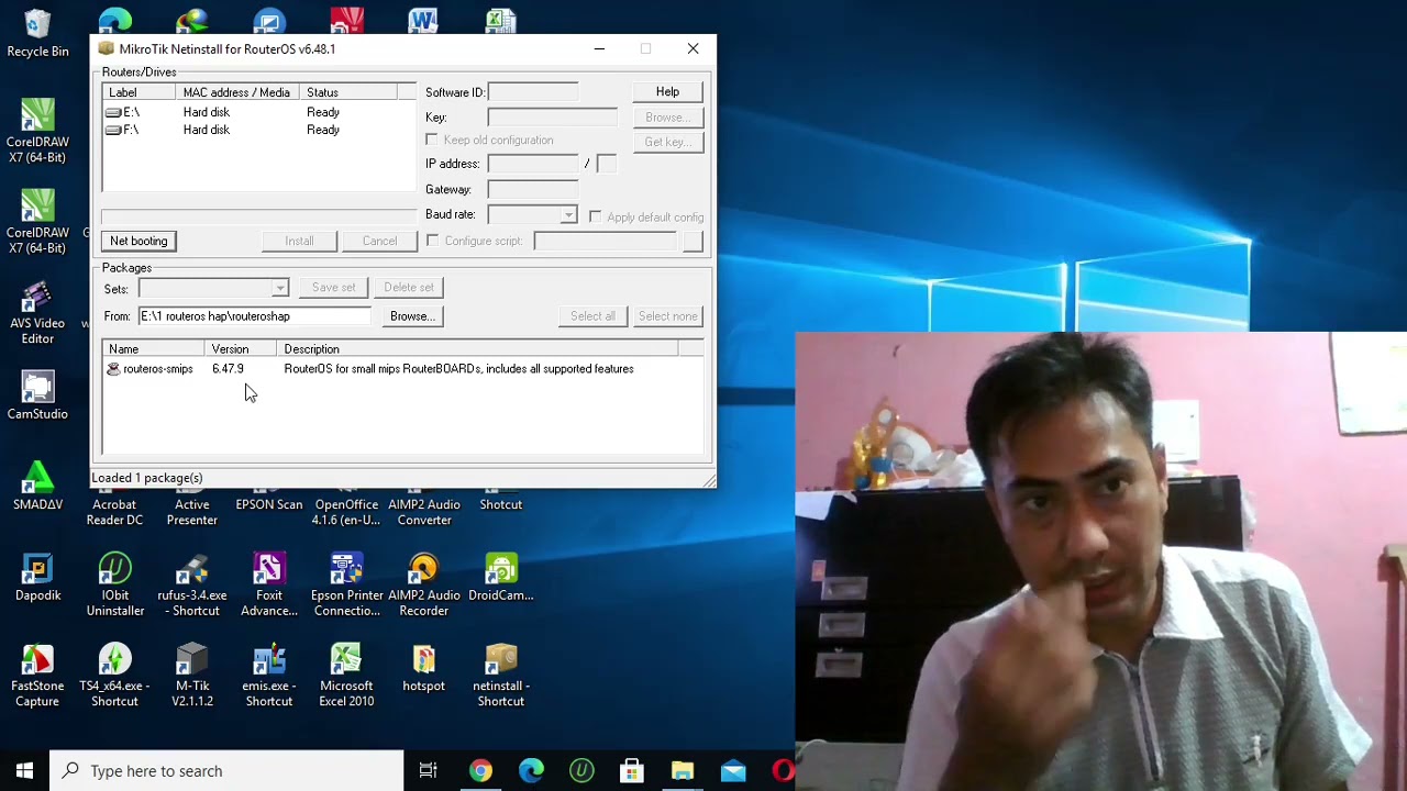 Memperbaiki Mikrotik Router Board Yang Tidak Terdeteksi MAC Address di Winbox