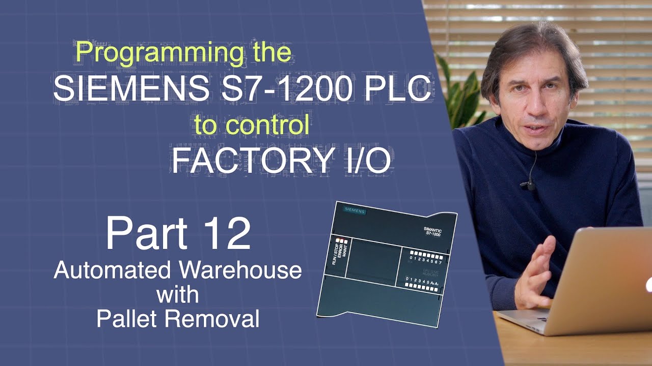 How to program your PLC to control a Factory I/O Automated Warehouse