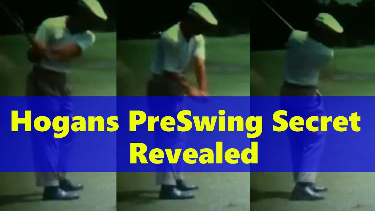 Ben Hogan's Pre-Golf Swing Secret Revealed. Never Seen Before!