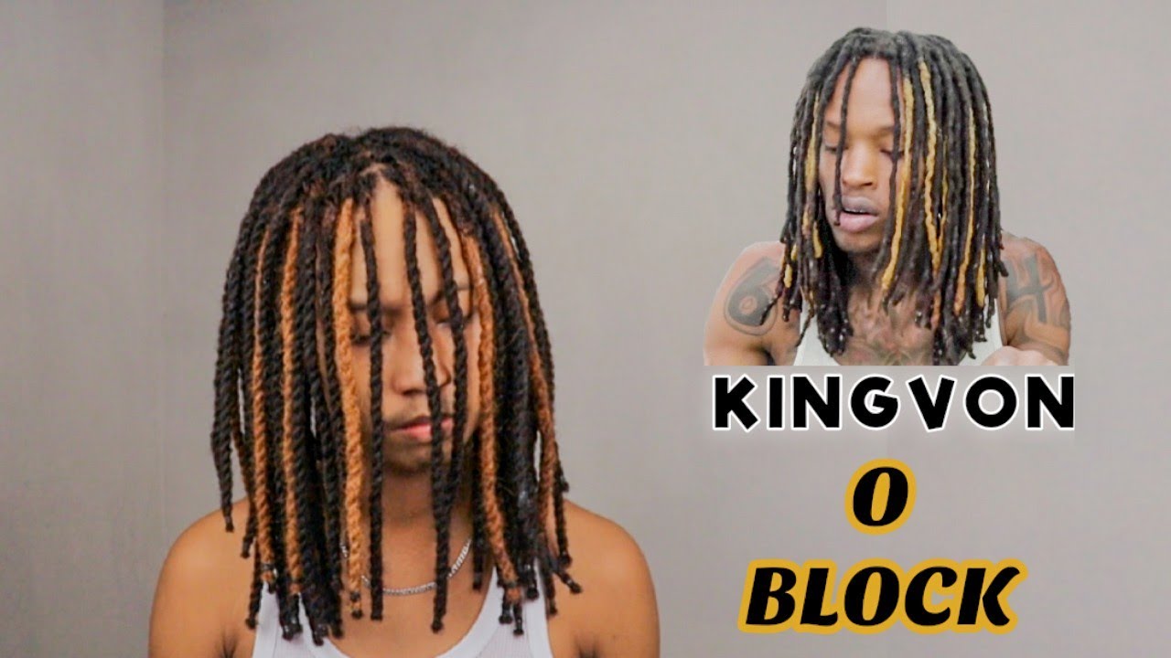 Copying King Von Hairstyle