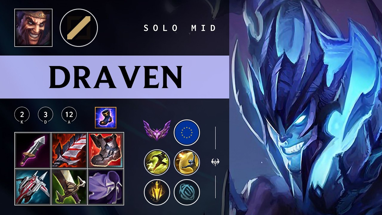 Draven Mid vs Orianna - EUW Master Patch 26.04