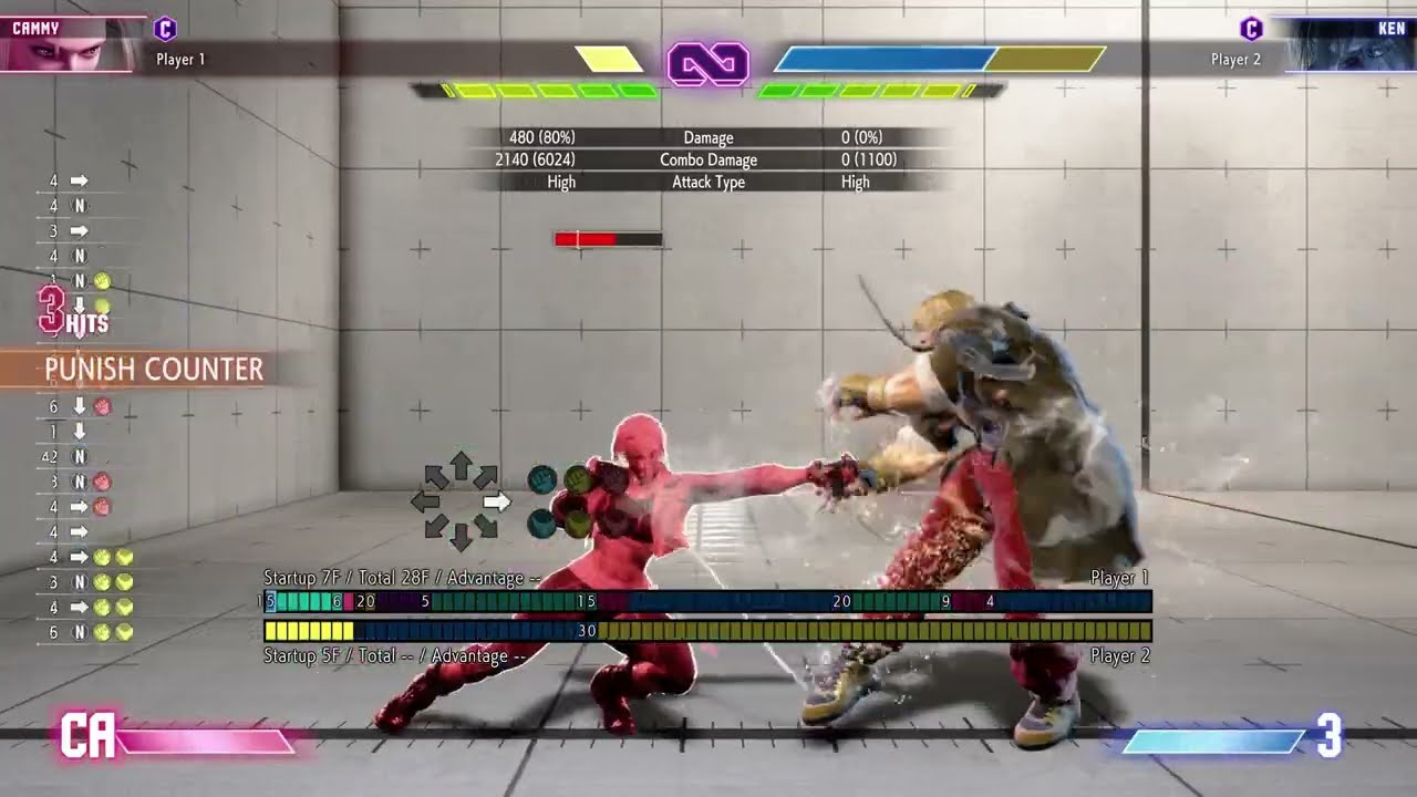 SF6 Cammy Mid Screen 