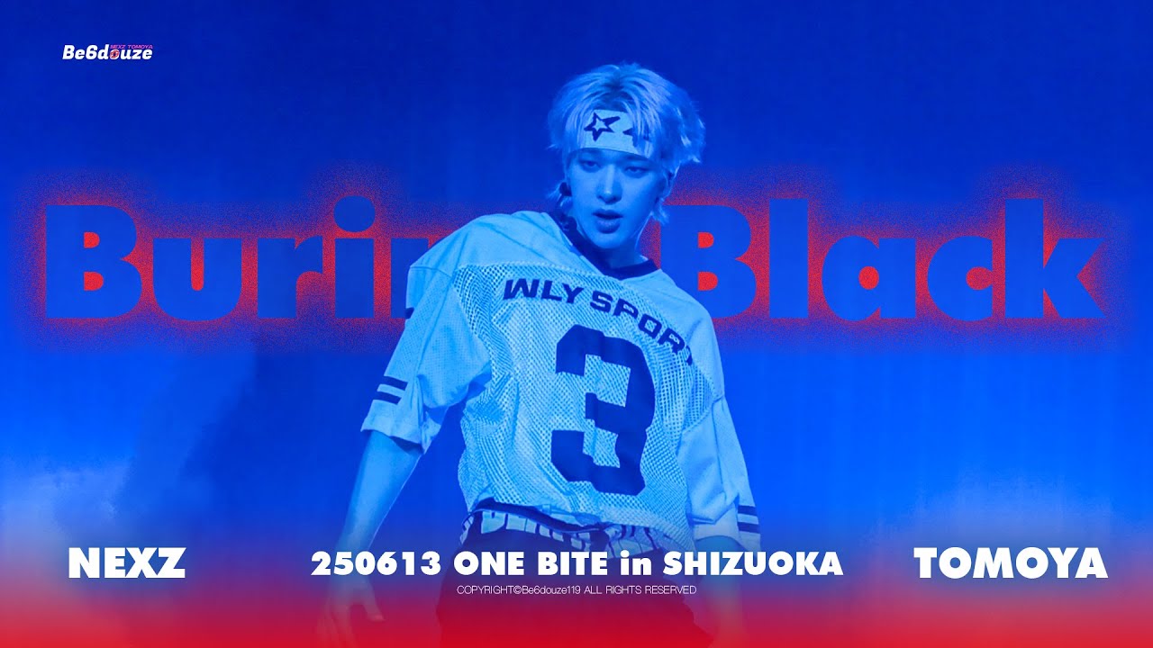 「NEXZ TOMOYA」250613 Burning Black 토모야 직캠 NEXZ LIVE TOUR 2025 