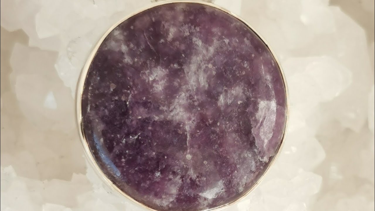 Purple Lepidolite by Mark Bajerski