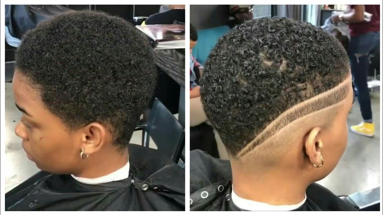 Short Hairstyles For Women | Cut By Step The Barber |  Afro Haircut
