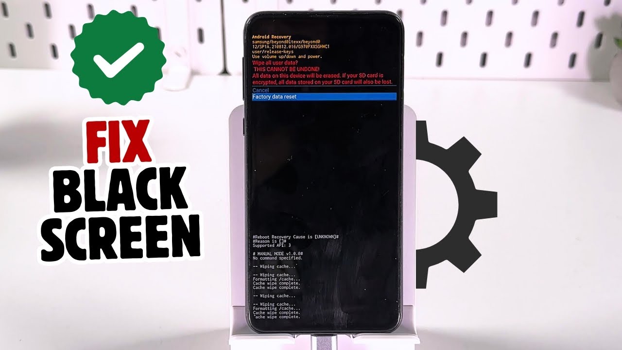 How to Troubleshoot and Fix a Black Screen Issue on Your Samsung Phone