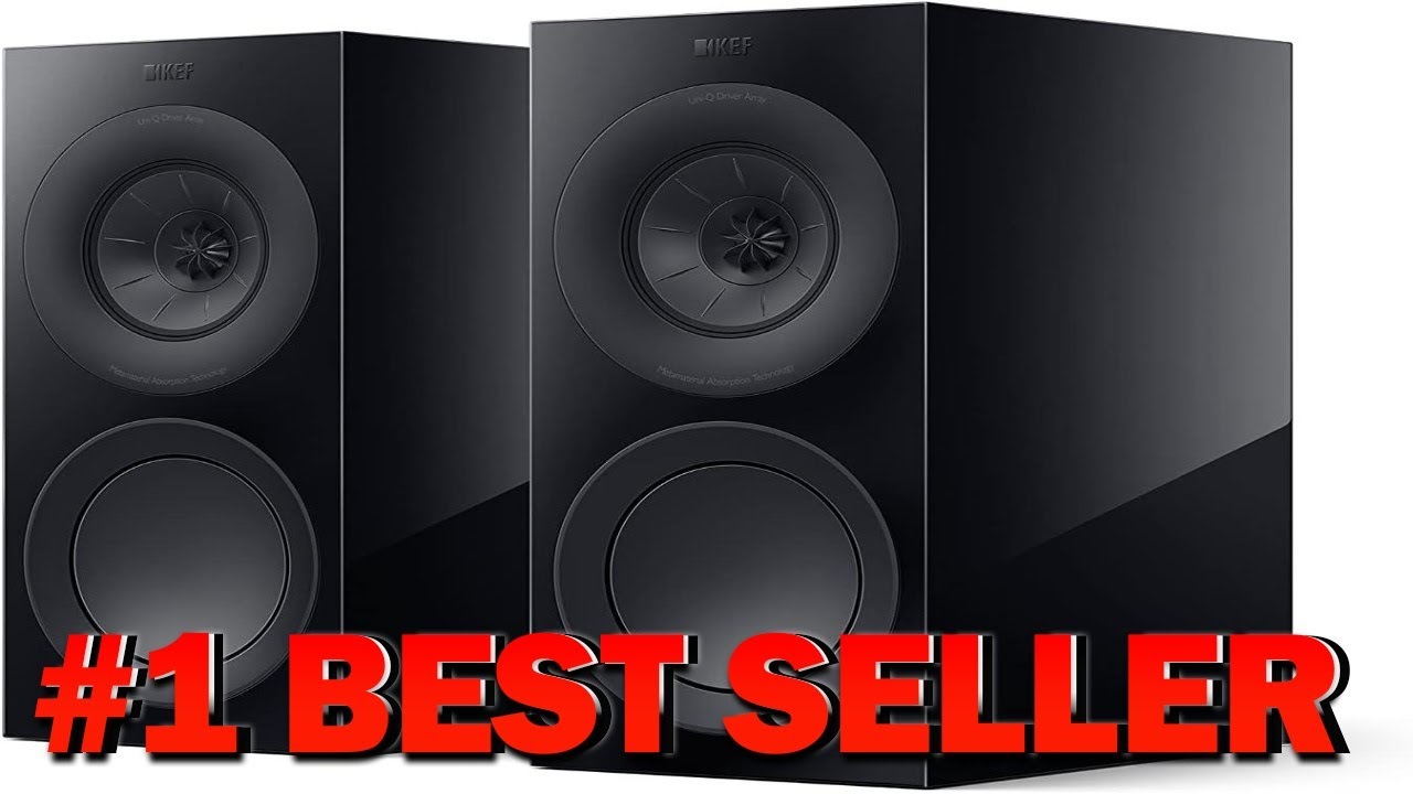 KEF R3 Meta (Black Gloss Pair) - B0BV787HXY
