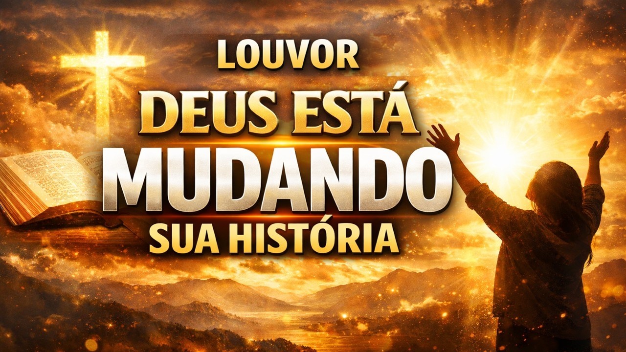 LOUVOR   DEUS ESTÁ MUDANDO SUA HISTÓRIA