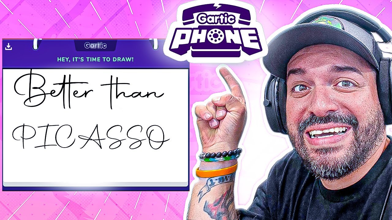 First time playing Gartic phone I&rsquo;m an artist