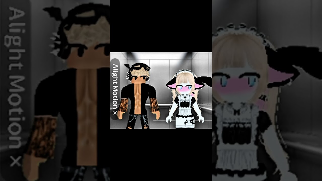 Elevator #roblox#maid#robloxheat