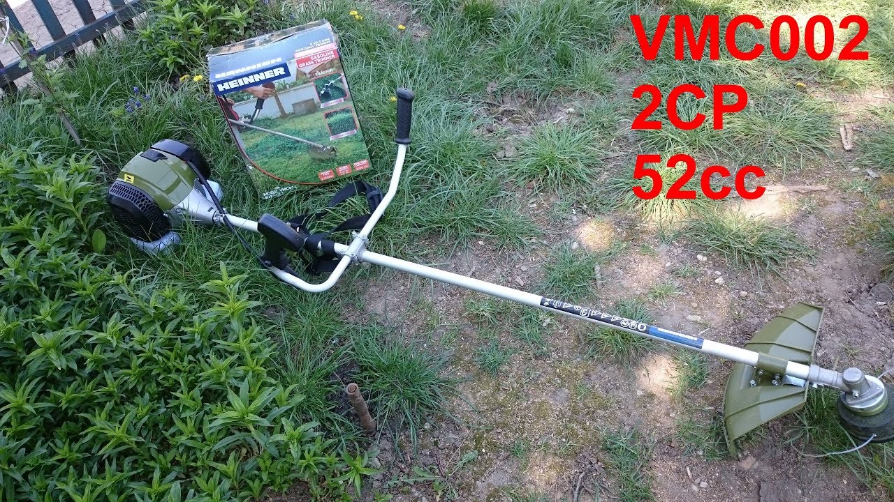 Motocoasa Heinner Vmc002 52cc Prezentare si proba