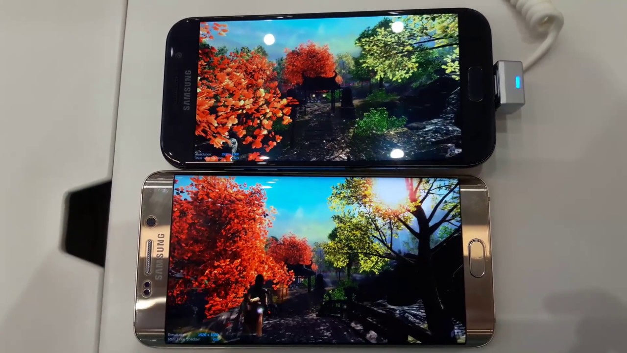 Galaxy A5 (2017) vs S6 Edge + Antutu Benchmark