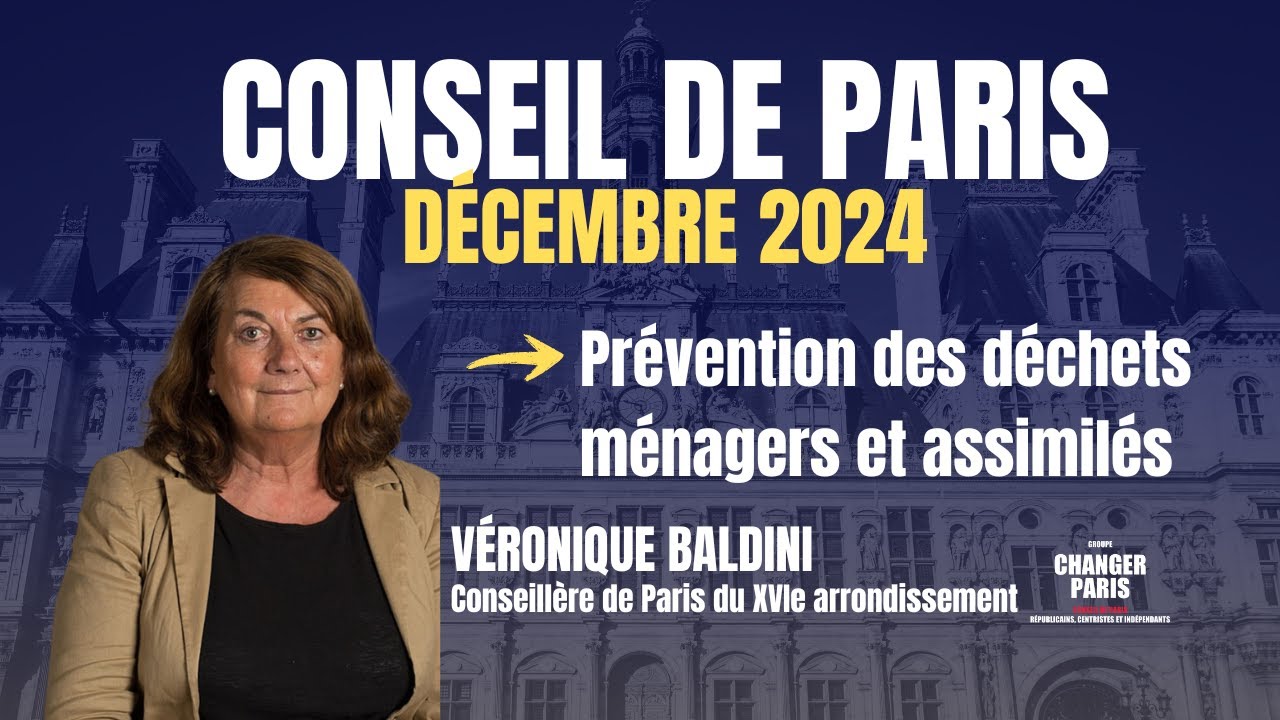 Véronique Baldini - Programme local de prévention des déchets ménagers et assimilés de la Ville