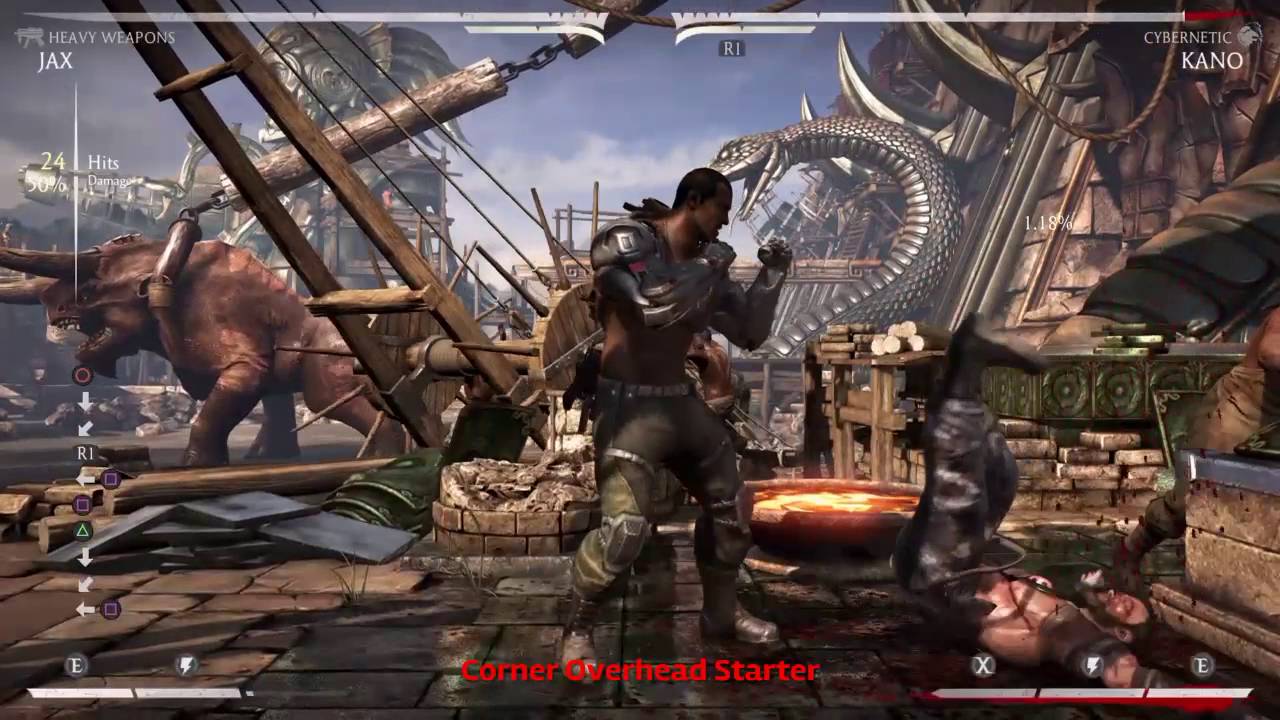 Every Combo You Will Need: Heavy Weapons Jax MKX