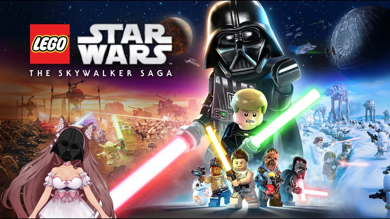 Princess Momo [vtuber] plays Lego: STAR WARS The Skywalker Saga Walkthrough Pt 4 Chapt 2 MEET JANGO