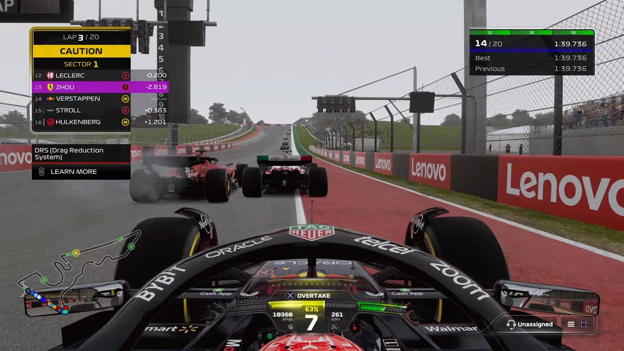 F1 23 | Round 19 | Austin | Red Bull Racing RB19 | Verstappen