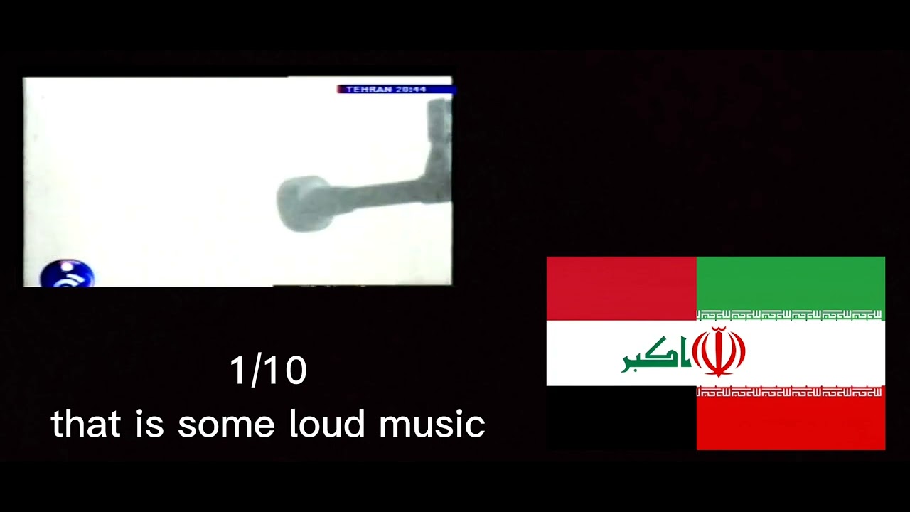 iran-iraq war eas alarm 