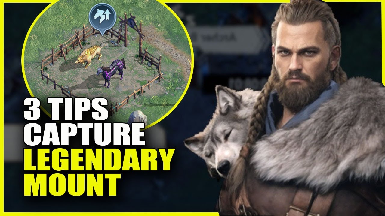3 Tips; How To Capture Legendary Beast Mount || Viking Rise Tips and Tricks