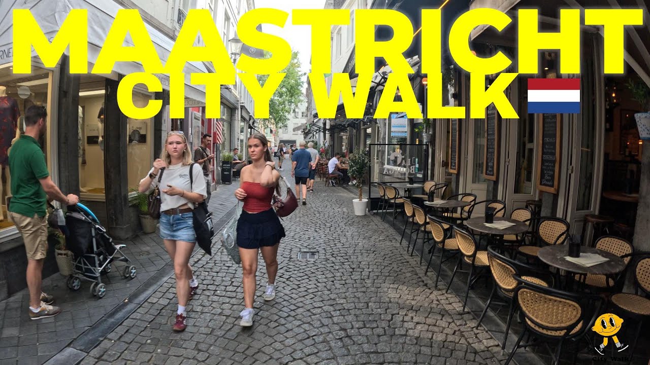 🌍 Urban Walking Tour in Maastricht 🇳🇱 | Netherlands City Walk 4K