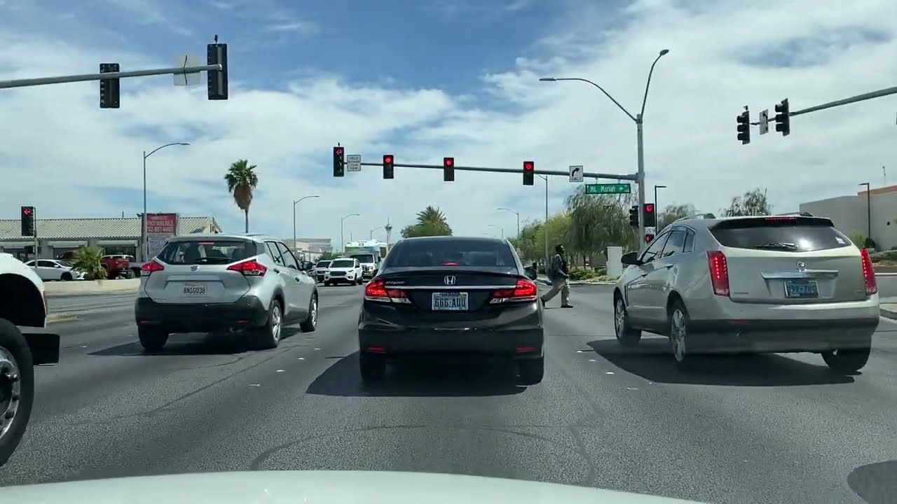 Driving from North Las Vegas to Summerlin