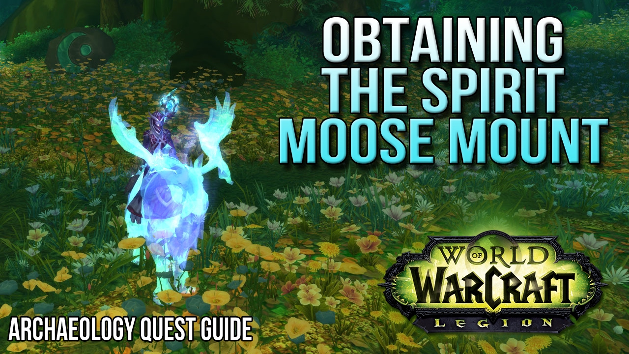 Spirit of Eche'ro - Archaeology Mount Quest Guide [LEGION]
