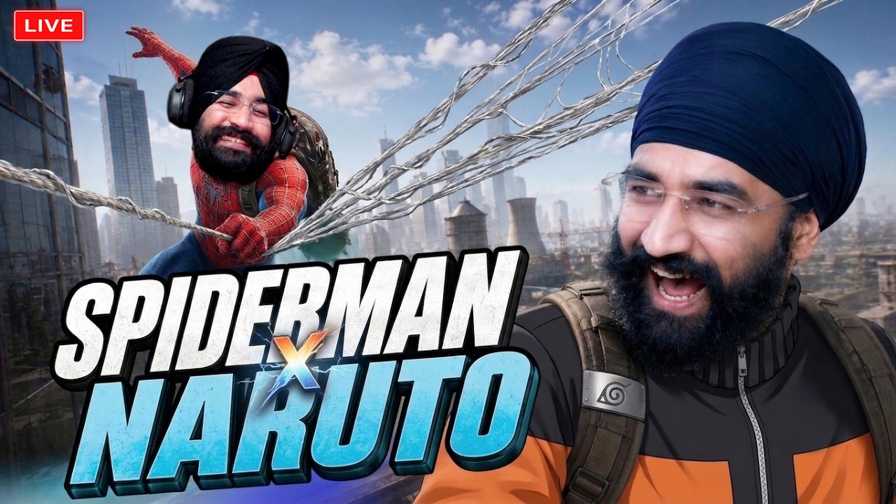NARUTO UPDATE ❌ SPIDERMAN RANK PUSH ✅ : BGMI LIVE 🔥 | PUBG