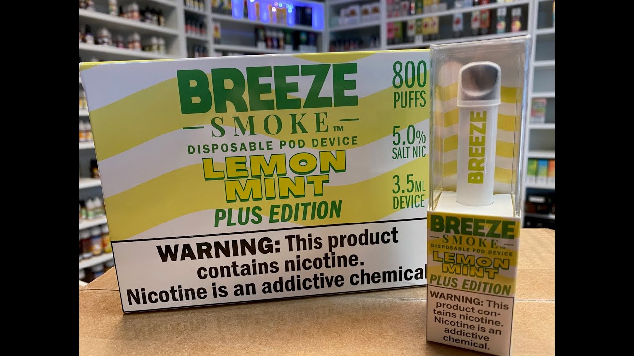 Lemon Mint Breeze Disposable Review
